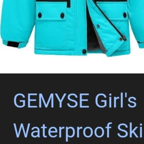 BNWT Girls Gemyse Snow Jacket - Picture 2 of 9